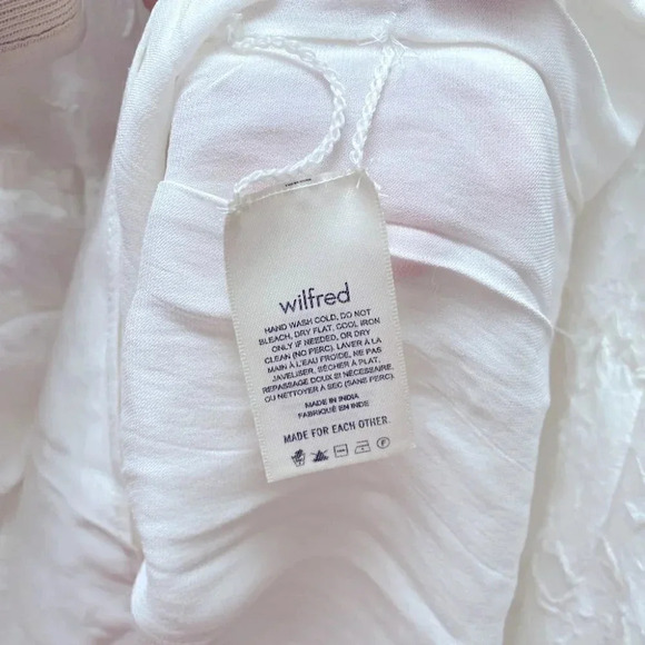 ARITZIA - White Wilfred Alma Dress - Picture 6 of 6